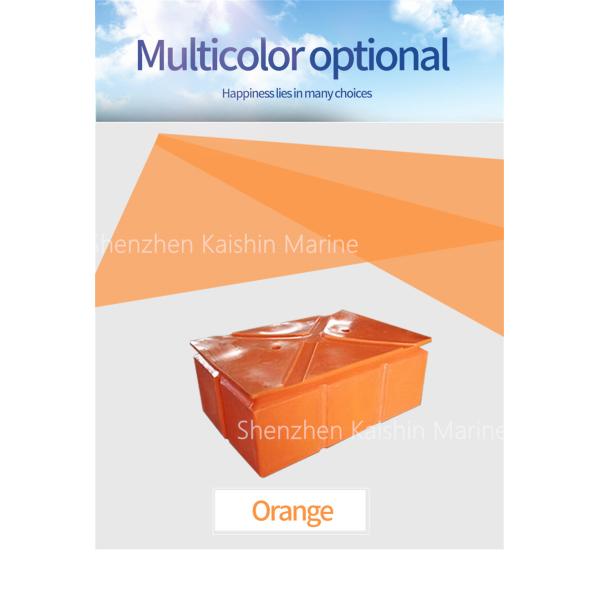 LLDPE EPS Foam Marine Floating Docks Rotational Molding For Floating Pontoons