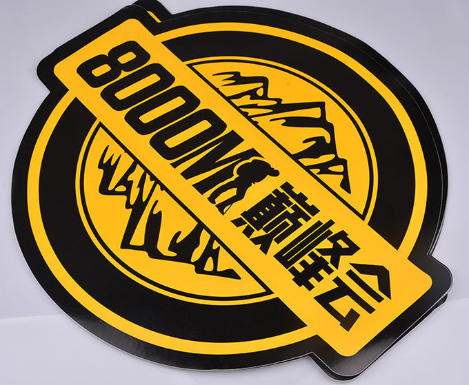 Printing indoor outdoor advertising decal sticker UV resistant PVC material custom