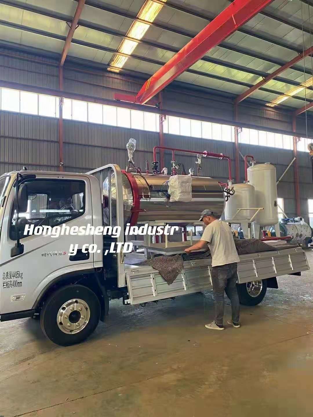 Electric Heating Stainless Steel Vulcanizing Tank Manual Controlled