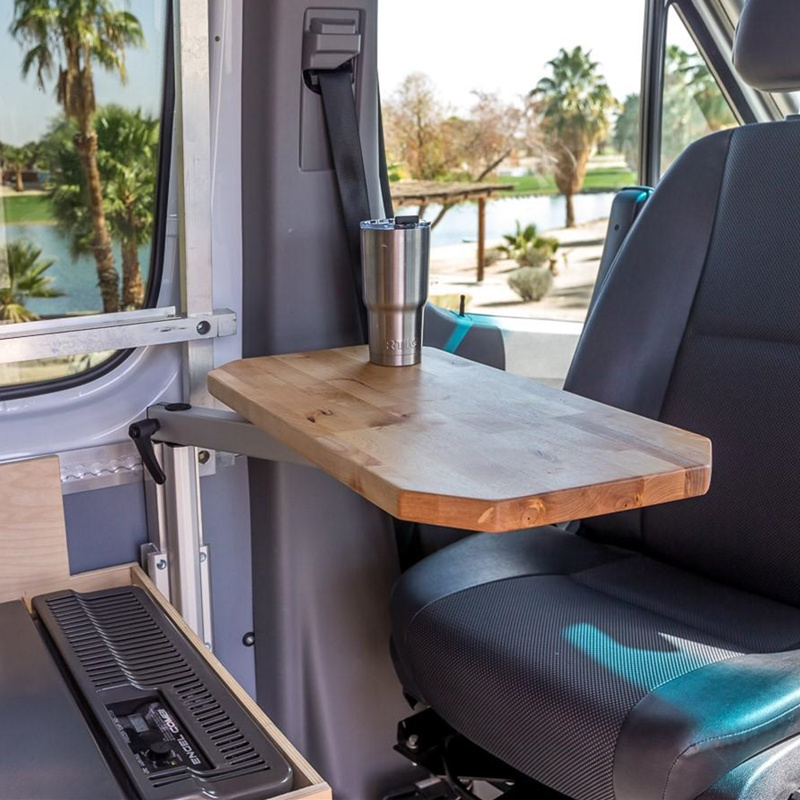 HWHongRV Height Adjustable Campervan Table Leg with swivel of table mount for the RV & Marine is made of Aluminum Alloy