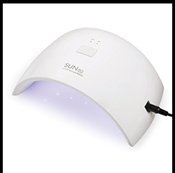 Swing Arm Dimmable Aluminum LED Touch Switch Manicure Table Lamp With Floor
