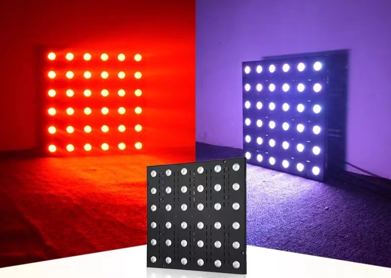 LED 36*3W 90 RGBW Full Color Matrix Lamp Light for DJ Disco Party Stage Effect Lights
