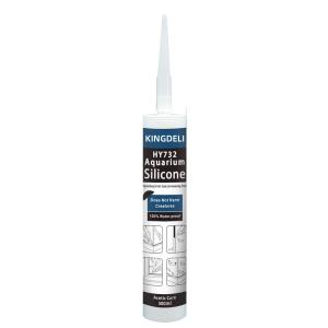 Quality Acetic Waterproof Sanitary Sealant Clear For Large Glass Plate for sale