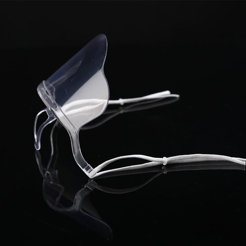 Anti Fog Transparent Plastic Face Mask For Restaurant