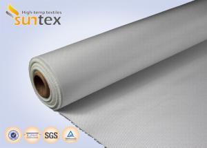 Quality Acrylic Coated Fire Resistant Fiberglass Fabric 550C High Temp Fabric for sale