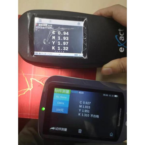 3nh Color Printing Densitometer Packaging CMYK Density Dot Area Overprint Testing Equipment YD5010