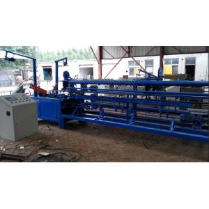 High Productivity Chain Link Fence Making Machine / Diamond Wire Mesh Making