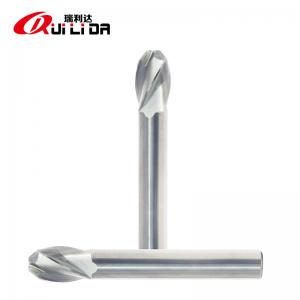 Quality 4 Flutes Tungsten Solid Carbide 45 Degree Chamfer Cutter For Aluminium CNC Milling for sale