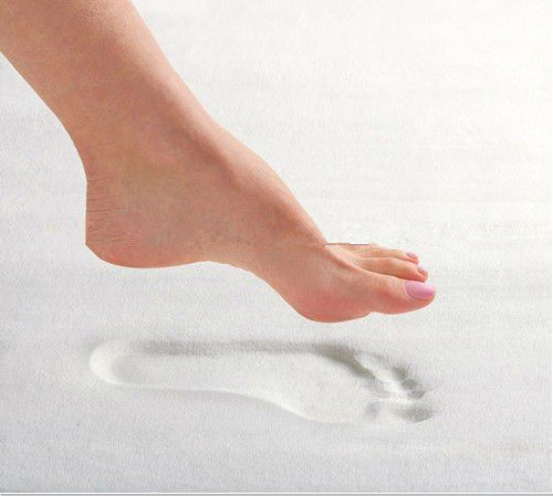 Printed directly with memory foam mat and any shape fit for car