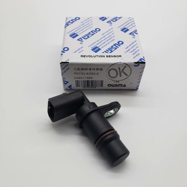 OUSIMSA Crankshaft Sensor D49211686 For Excavator PC130-8 PC350-8 Speed Sensor