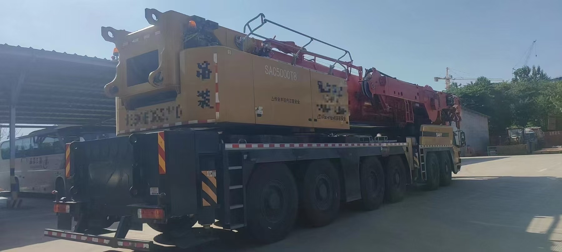 2022 Model Used Sany All Terrain Crane 400 Ton Mobile Crane SAC4000T8