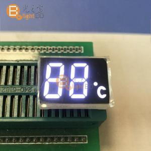 Quality 12mm Dual Digit 7 Segment Led Display Common Cathode for sale