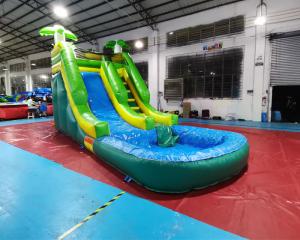Quality Playground Child Outdoor Inflatable Water Slides For Advertisement for sale