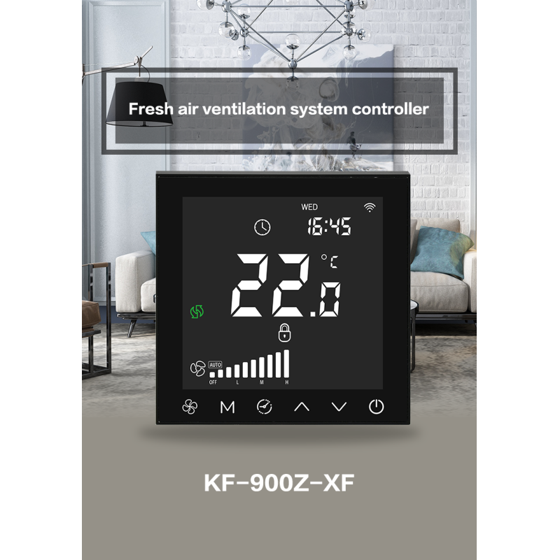 WIFI Tuya Smart Ventilation Fan Controller Fresh Air Ventilation System Controller