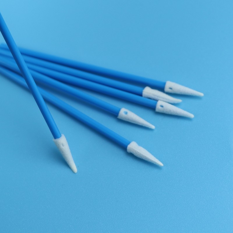 Precision Mold Cleaning Micro Pointed ESD Foam Tip Cleanroom Swab 3.2mm Lint Free