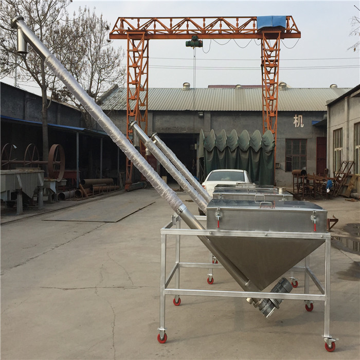 Auto / Automatic Inclined Screw Feeder Machine For Granular