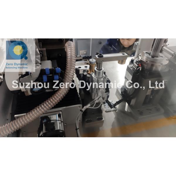 Sweeper Motor Outer Rotor Balancing Machine, Vertical Double Plane Milling Correction Balance Machine