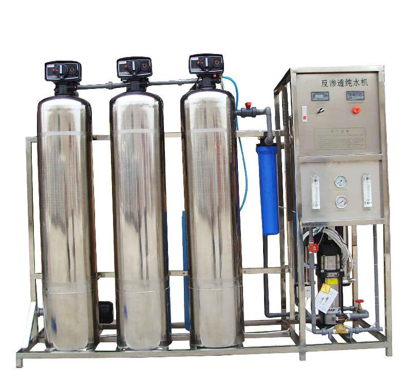 SUS304 / 316 Mineral Water Treatment Plant , 100000L/hr Reverse Osmosis Water Plant