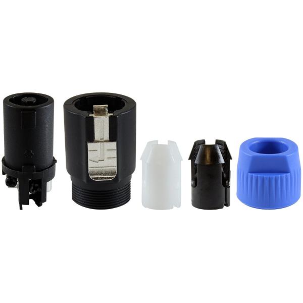 Audio Speaker Plug Twist Lock 4 Pole Speaker Plug Compatible With Neutrik Speakon DD4006