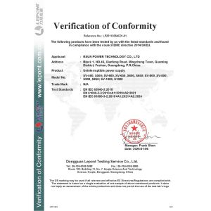 Rsun Power Technology Co.,Ltd Certifications