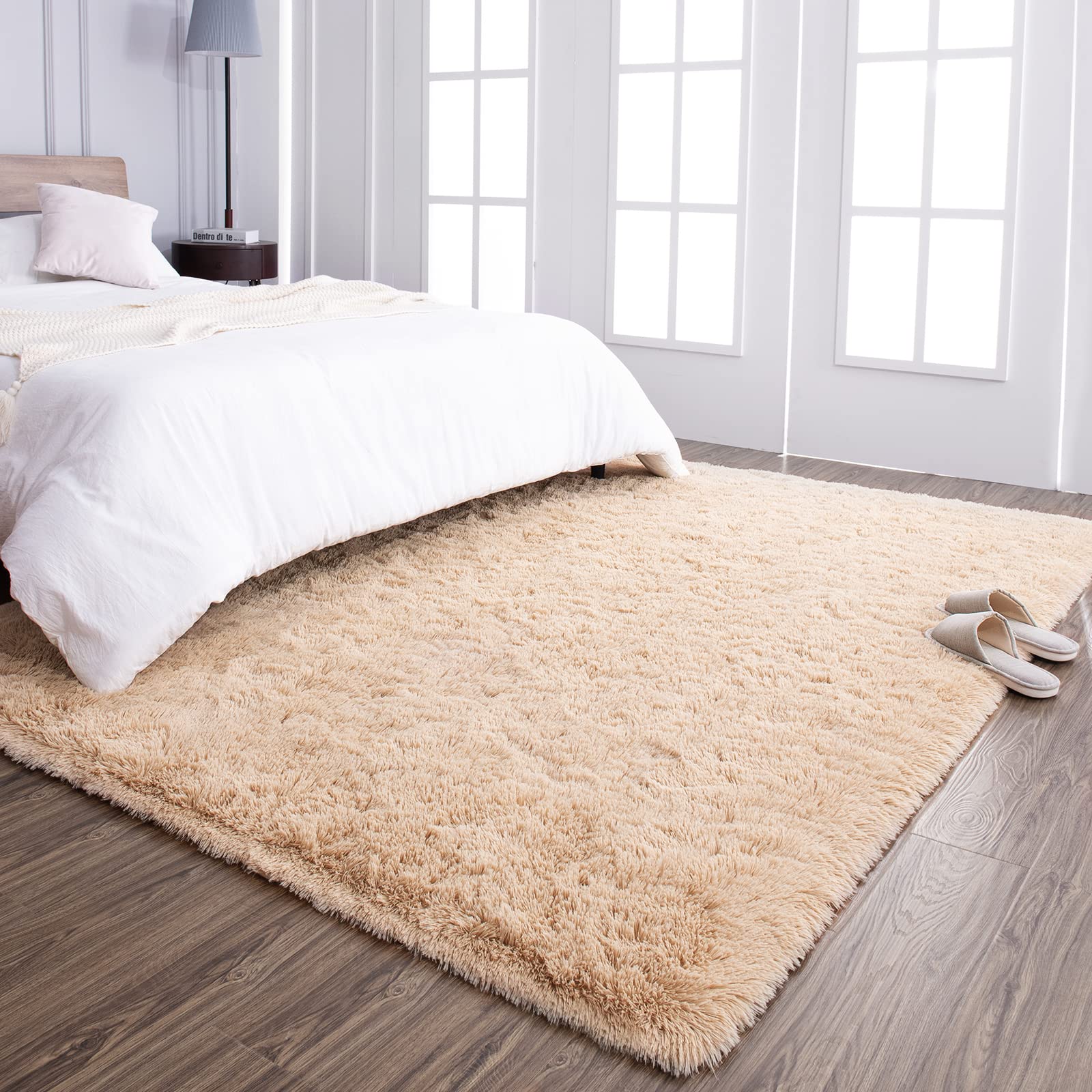 2024 Fluffy Carpets for Kids Room Bedroom Nursery Cushioned and Logo Customized Logo