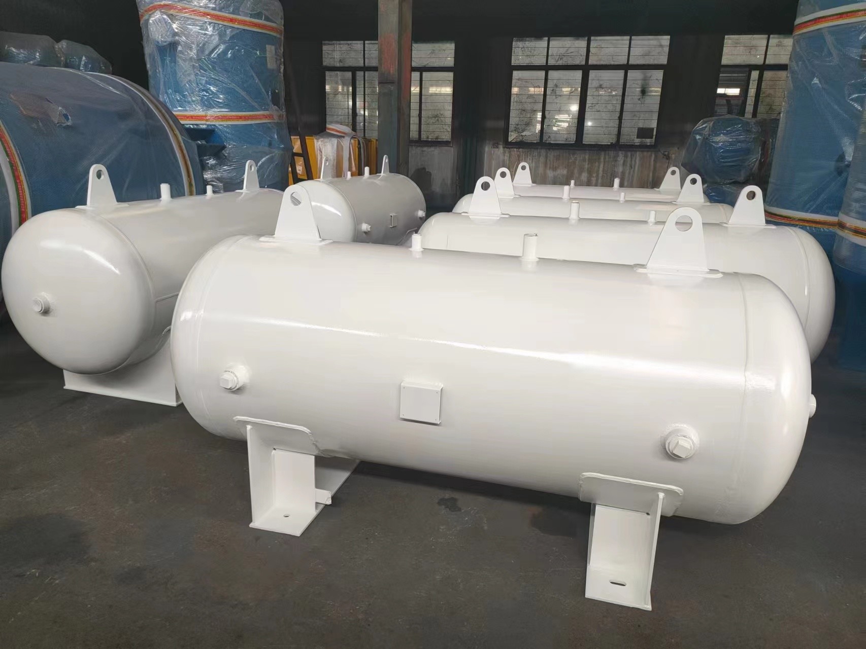 OEM Air Compressor Vertical Tank Customized Pressure Vessel