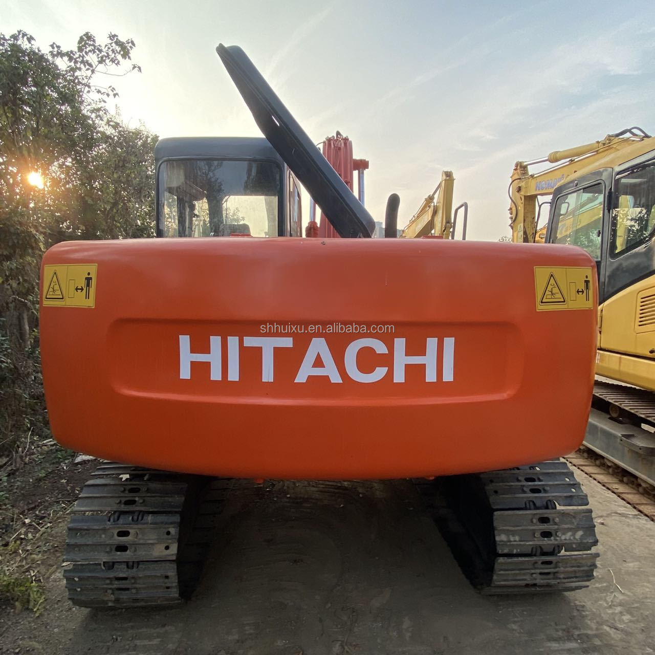 12ton Used mini excavator hitachi used korean excavator with bucket used hitachi 120 excavator