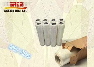 Quality Transparent PET DTF Transfer Film Roll 60cm For Textiles for sale