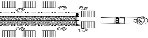 Full Automatic Log Cutting Vertical Twin Band Saw Multi Blades Ripsaw Production Line