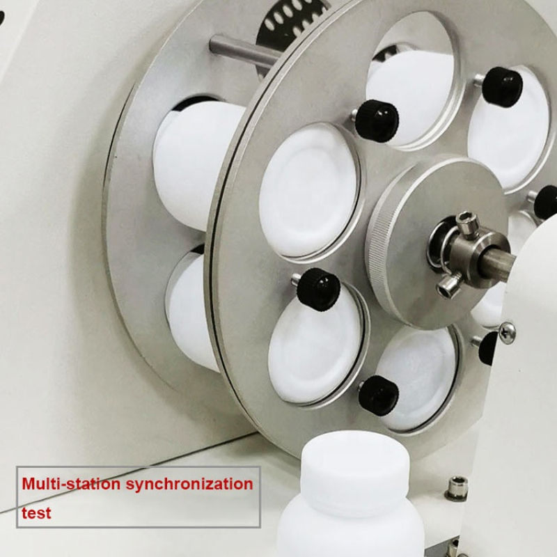 UP-4005 Leather Permeability Tester control panel