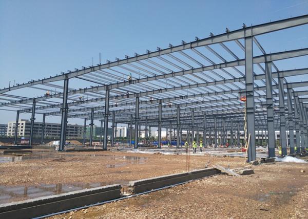 ISO Standard Prefabricated Building Steel Structure Construction