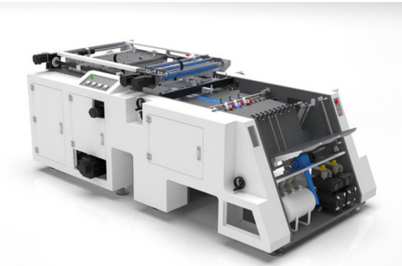 High precision Hot Foiling Stamping Machine with laser sensor and double side gauge for flat and 3D stamping on packaging paper