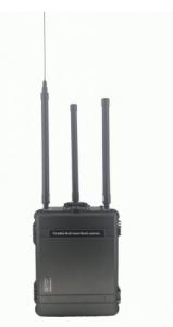 Quality DC 28V AC 220V Portable Radio Wave Jammer Digital Control Interference for sale
