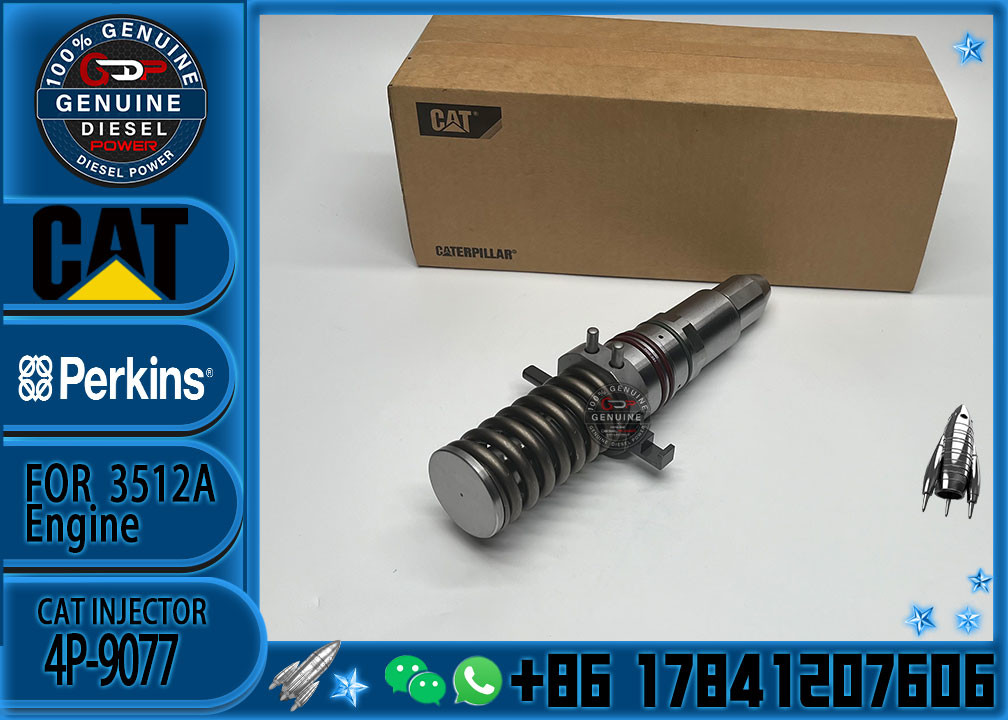 Common rail injector fuel injecto 4P-9076 0R-2925 4P-9077 for 3512A Excavator 3512/3516/3508