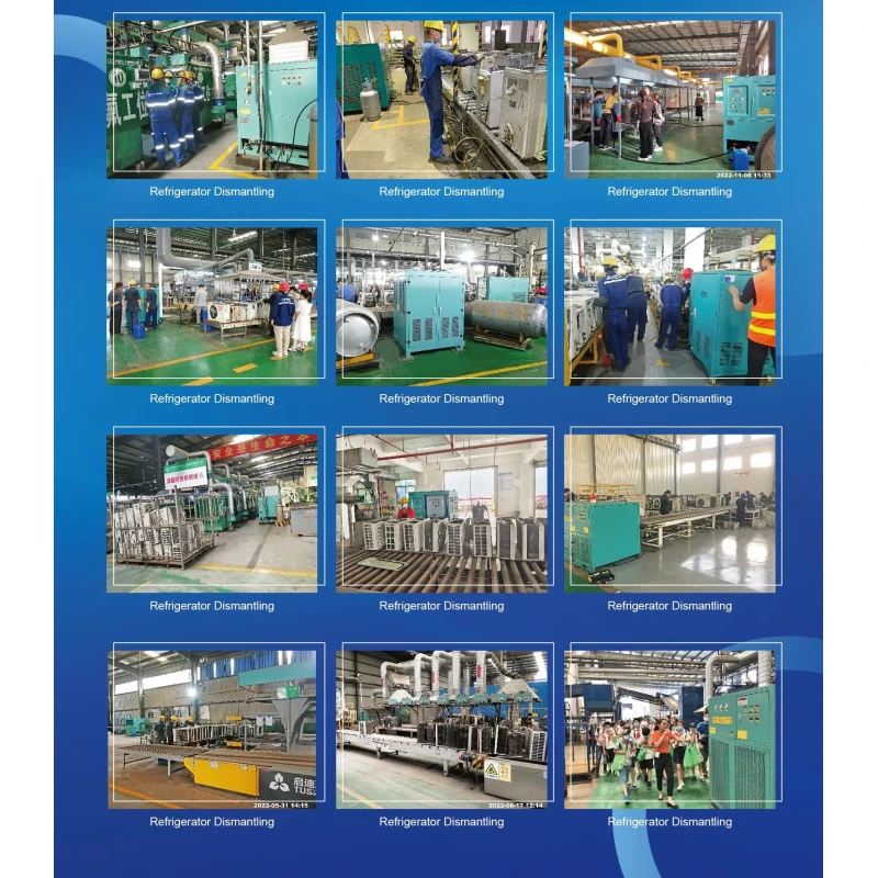 380V/50Hz Refrigerant Recovery Machine for Screw-Type Refrigeration Units