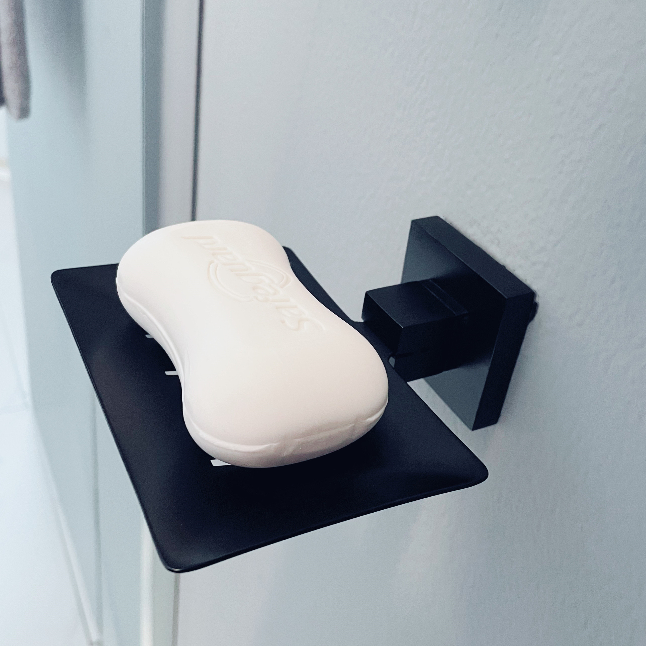 Metal Shower Wall Mounted Soap Dish Shelf Polished