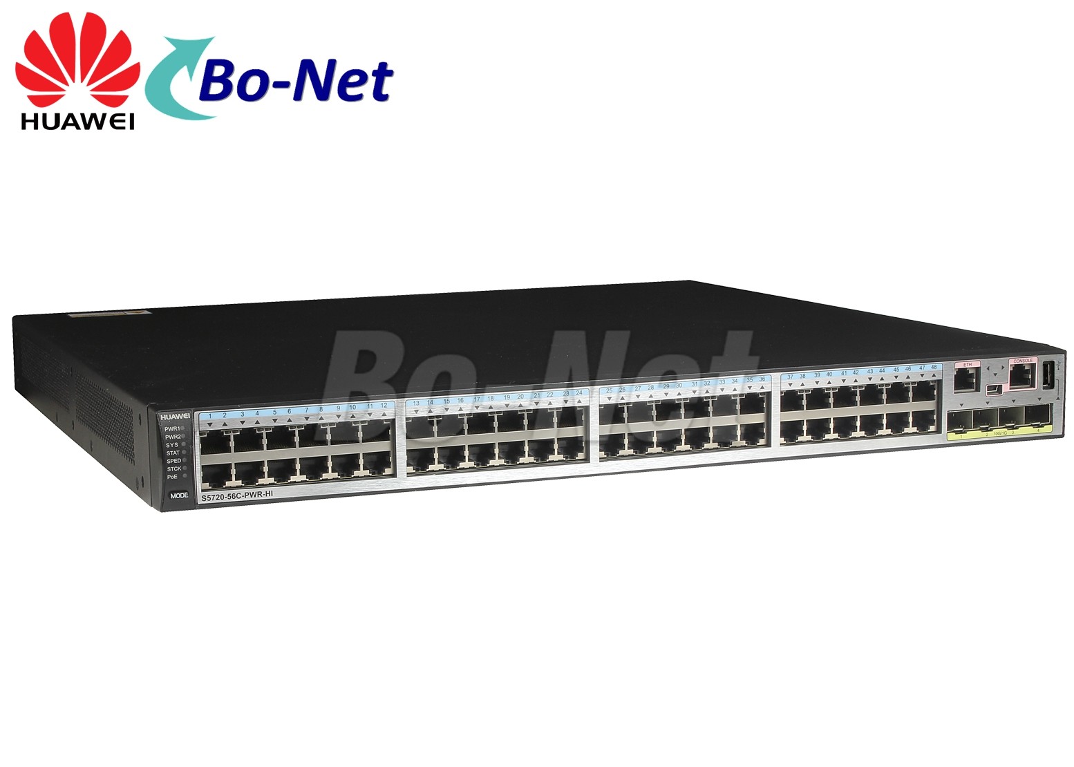 S5720-56C-PWR-HI-AC 1150W 48 Port SFP Network Switch