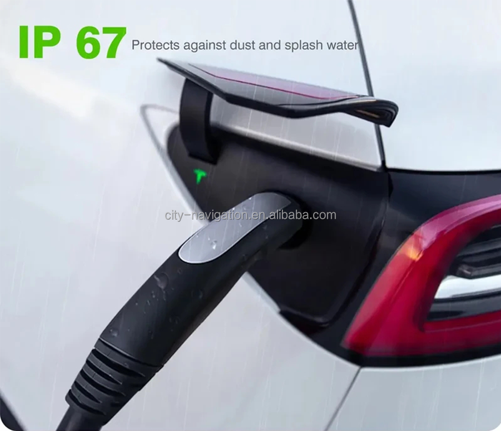 Tesla EV Charge 2000V Charger -30°C 50°C Withstand voltage 2000V 40A 48A NACS for Your