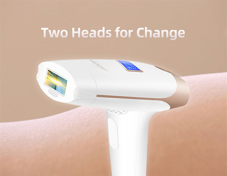 Two Changeable Heads 1100nm 36W IPL Hair Removal Device