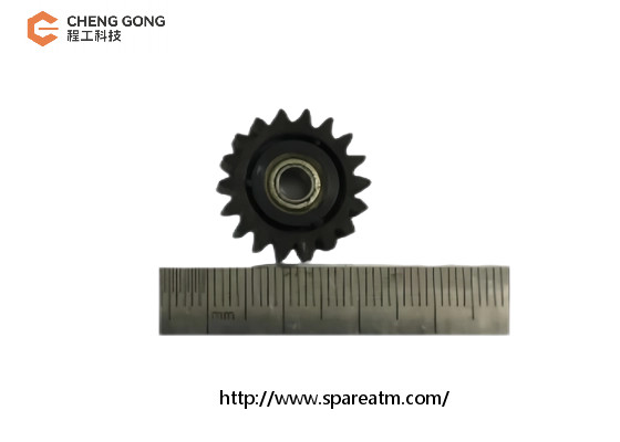 009-0020379-25 ATM Machine Parts Fujitsu G610 Module Parts Gear With Bearing 18 Tooth