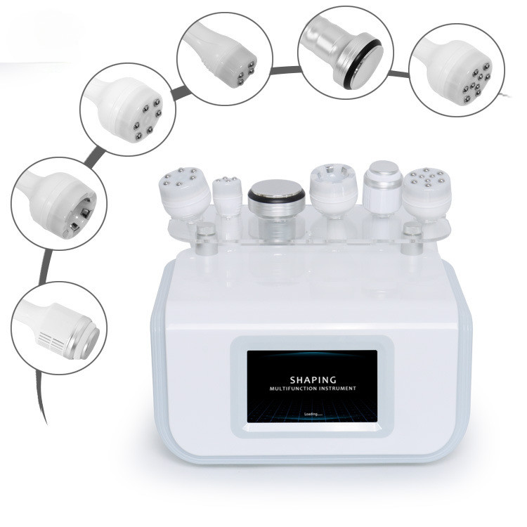 Portable RF Vacuum Cavitation Machine 6 Handles Body Slimming Lipo Laser 80K