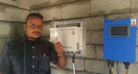 Customized high quality 3 Phase 220VAC 15KW off grid inverter,Grandglow 15kW 3 phase 220V low frequency off grid solar inverter