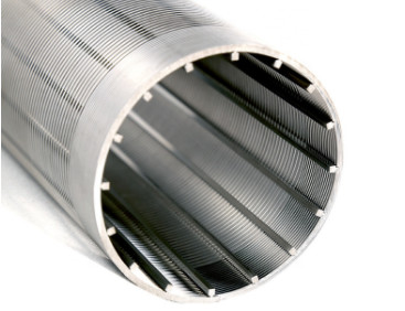 Stainless Steel Wedge Shaped Screen Welding Mine Johnson Filter Element