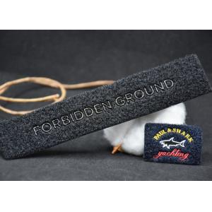 OEKO Female Velcro Embossed Patches Hook And Loop Patches