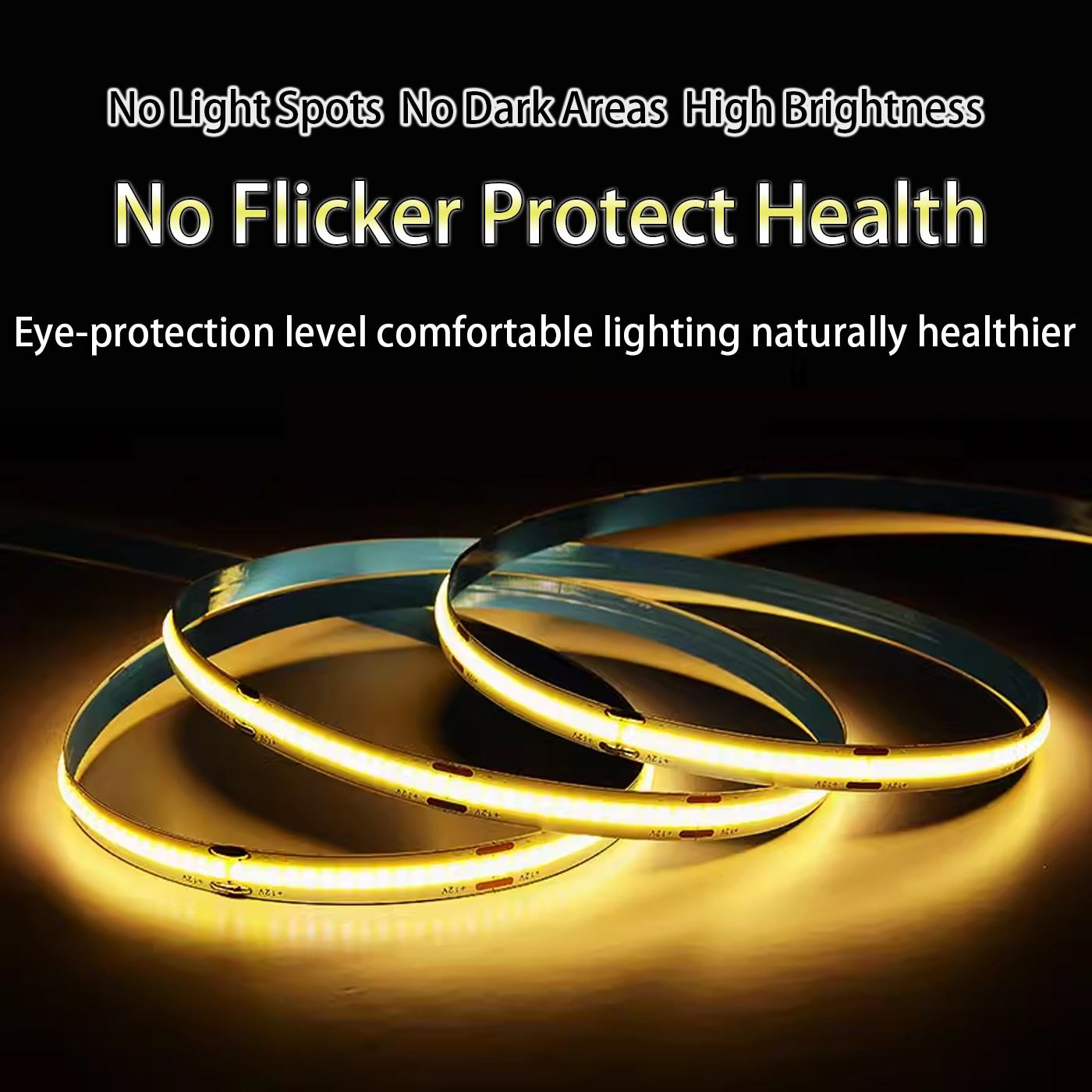 Low Voltage 12v/24v High Brightness 2835 2025 Soft Light Strip 3mm 5mm 8mm 10mm 12mm 15mm 20mm Width LED