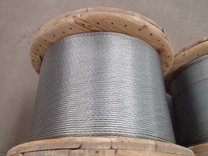 Quality 5 16 Inch Galvanized Steel Wire Cable For Overhead Power Transmission Line for sale
