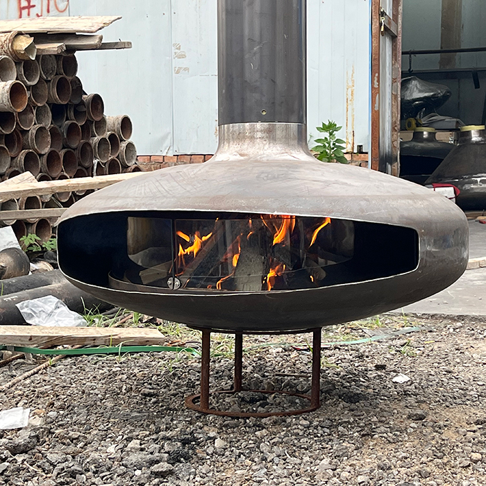 popular wood burning fireplace