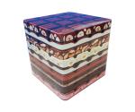 Square Food Tin Box Containers For Holiday Collection