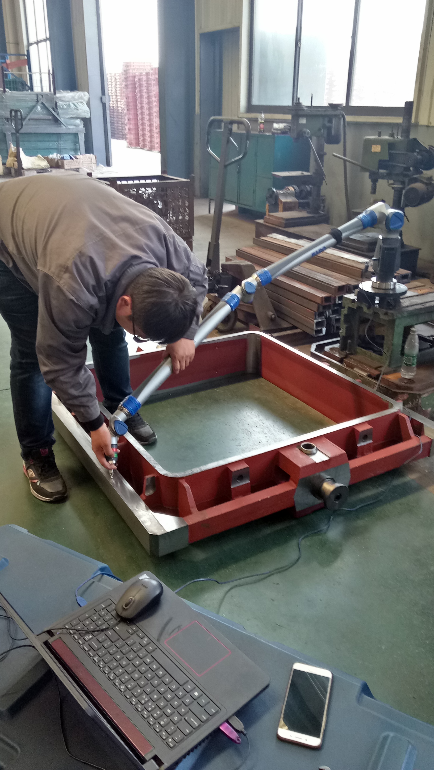 Moulding Boxes Foundry Pallet Car , Foundry Flask For Sand Molding Machine
