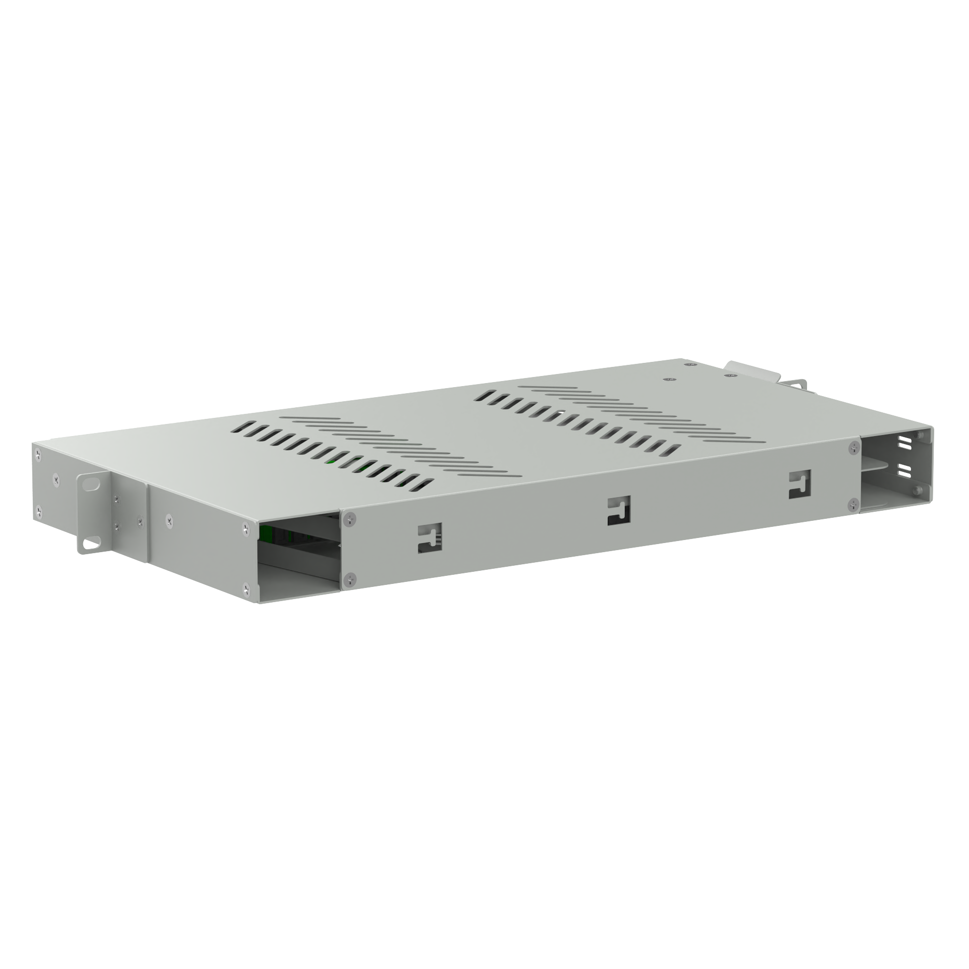 FTTX 24 Ports Sub ODF Swing Type SC APC Fiber Optic Patch Panel for Optical Equipment